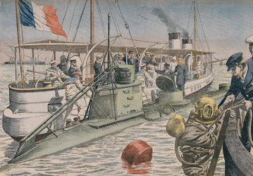 The Bizerte Catastrophe, illustration from 
